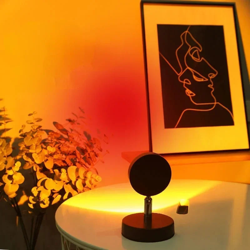 Sunset Glow LED Desk Lamp