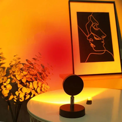 Sunset Glow LED Desk Lamp