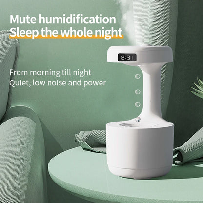 Anti Gravity Air Humidifier With LED Display