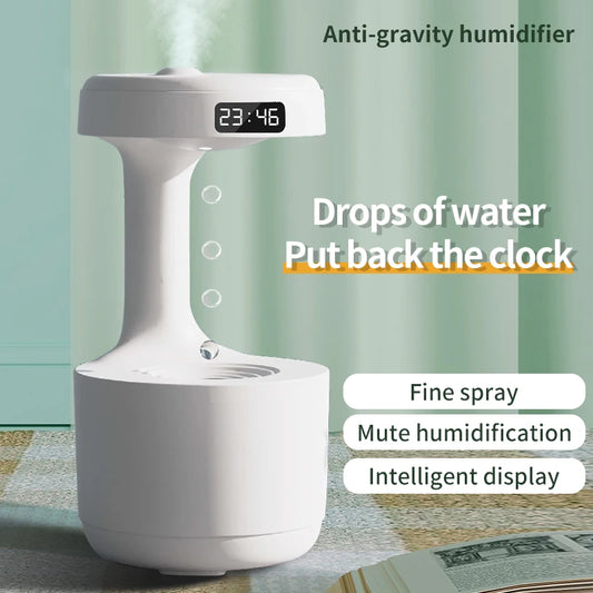 Anti Gravity Air Humidifier With LED Display